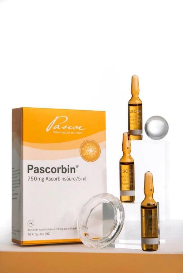 Pascorbin 750 мг, 10 ампул, Германия